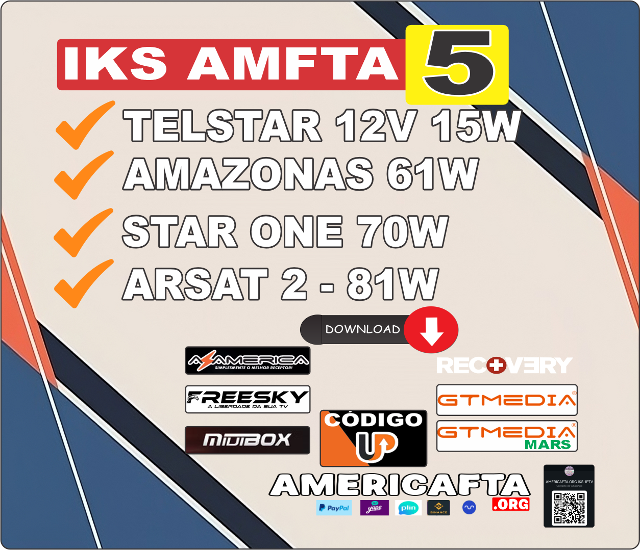 AMERICAFTA, Servicios privados para centro y sudamerica.