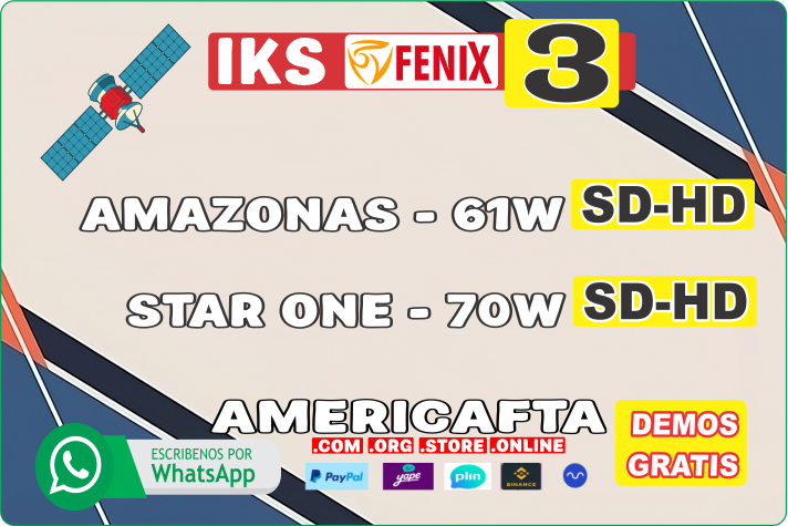 AMERICAFTA.COM - SERVICIO IKS PRIVADO SERVER FENIX